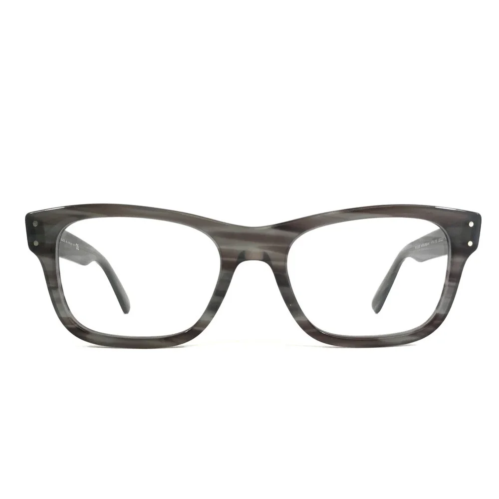 Ray-Ban Eyeglasses Frames RB2283 MR BURBANK 1314/R5 Striped Gray Blue 55-20-145